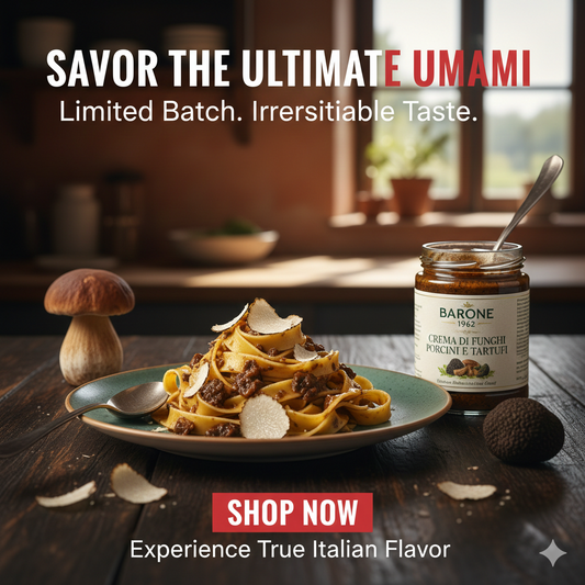 🍄 Crema di Porcini e Tartufo – L’eccellenza del gusto italiano