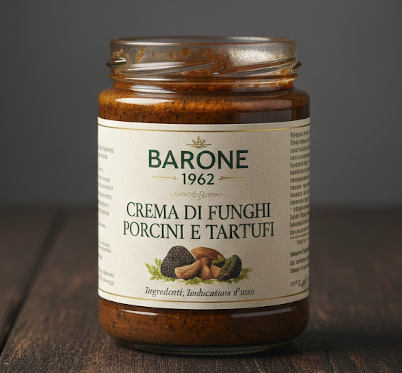 🍄 Crema di Porcini e Tartufo – L’eccellenza del gusto italiano